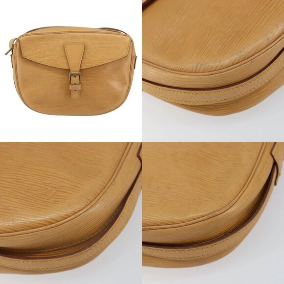 LOUIS VUITTON Epi Jeune Fille MM Shoulder Bag Beige M52156 LV Auth BA8158 - Picture 13 of 15